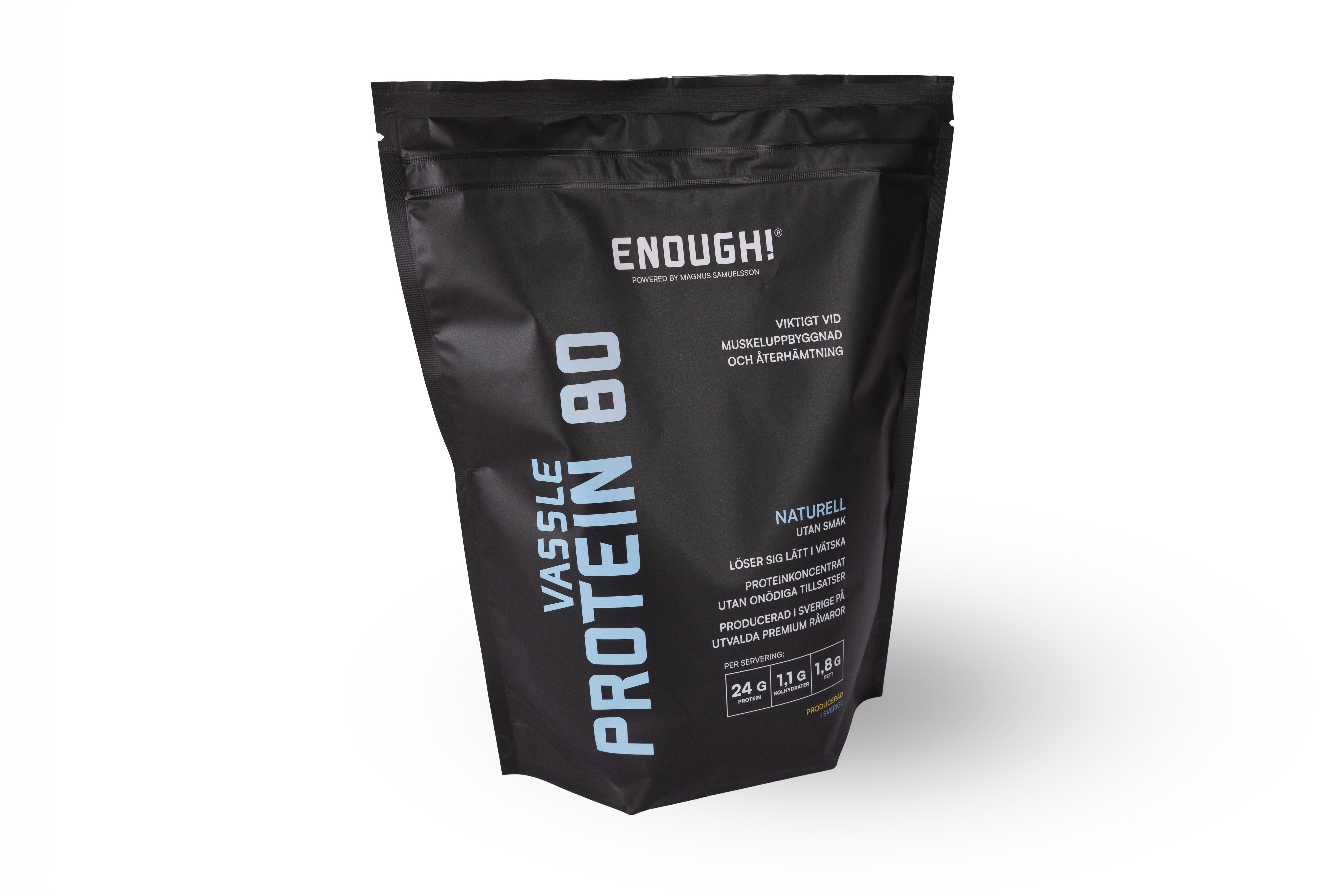 Enough Proteinkoncentrat Naturel 80 1 kg