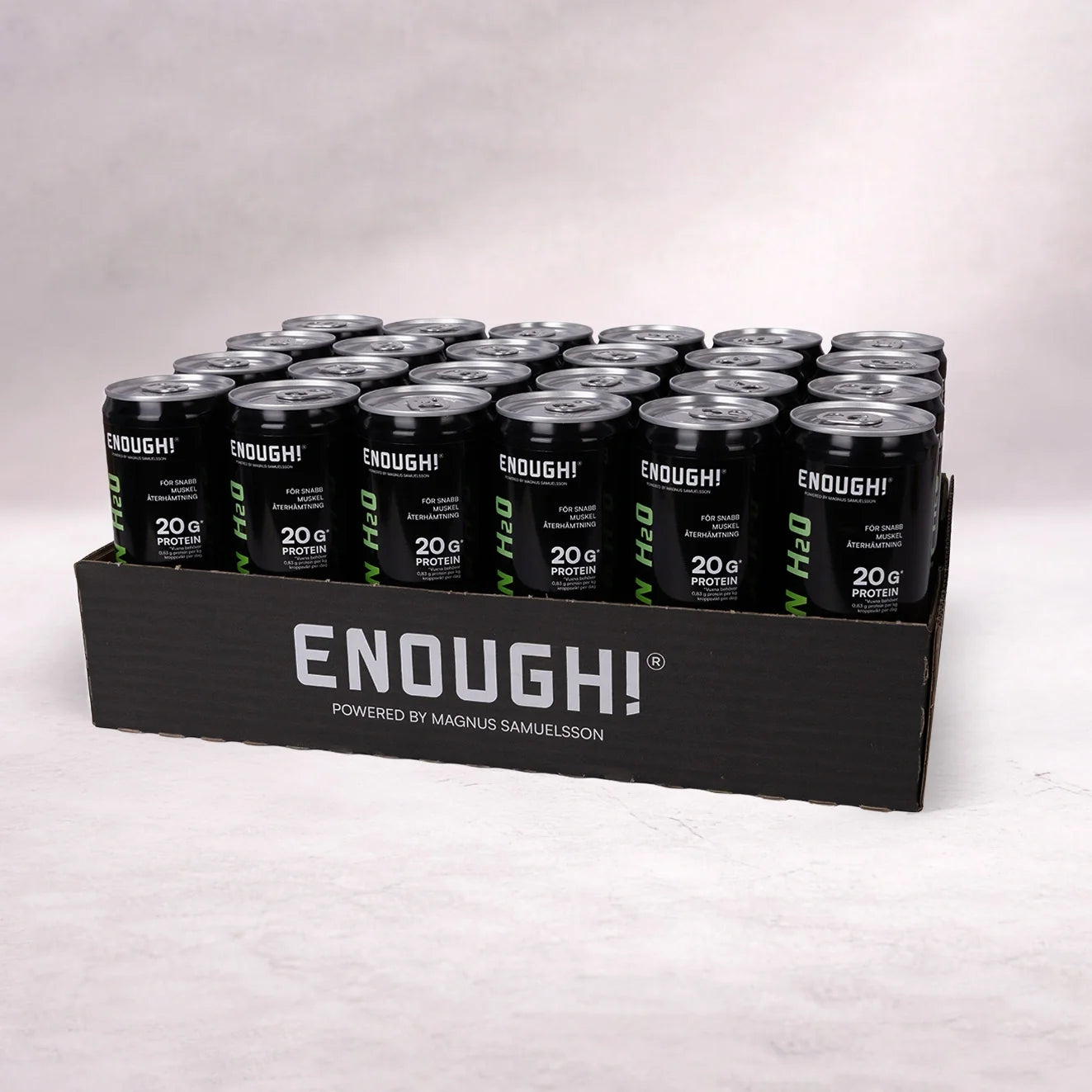 Enough Proteinvand Æble & Pære 24-pak