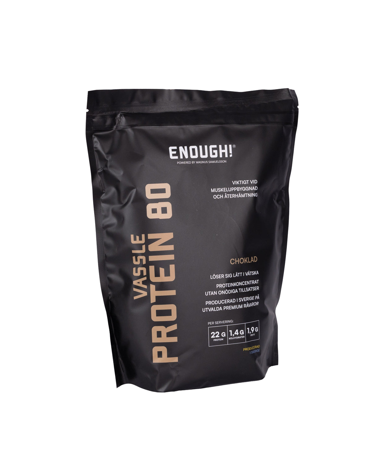 Enough Proteinkoncentrat 80 Chokolade 1 kg