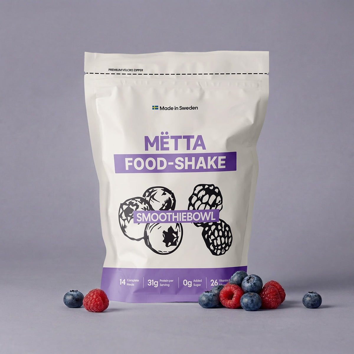Food Shake från MËTTA som enkel måltid att bunkra hemma